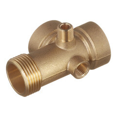 Соединитель для насоса Джилекс R5V 1 НР(ш) х 1 ВР(г) х 1 ВР(г) х 1/4 НР(ш) х1/4 ВР(г) пятиходовой удлиненный (9006) - фото 3