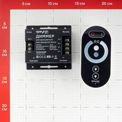 Диммер для светодиодной ленты 12/24 В 288/576 Вт IP20 с пультом Apeyron (04-31) - фото 3