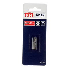 Бита КМ (815717) PH2 магнитная 25 мм - фото 2