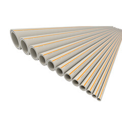 Труба полипропиленовая FV-Plast Faser Hot армированная стекловолокном 32х2000 мм PN22 серая (107032/107032Z-D/AA113032) - фото 2