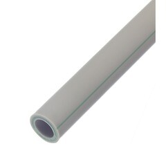 Изображение товара Труба полипропиленовая FV-Plast Faser Hot армированная стекловолокном 25х2000 мм PN22 серая (107025/107025Z-D/AA113025)