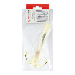 Крючок-вешалка трехрожковый золото (129912) - фото 3