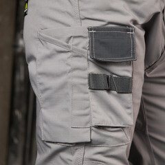 Брюки рабочие Delta Plus Mach 2 Corporate 52-54 рост 180-188 см серые - фото 16