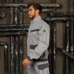 Куртка рабочая Delta Plus Mach 2 Corporate 56-58 рост 180-188 см серая - фото 20