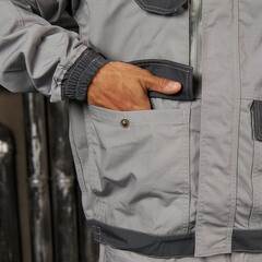 Куртка рабочая Delta Plus Mach 2 Corporate 56-58 рост 180-188 см серая - фото 17
