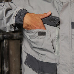 Куртка рабочая Delta Plus Mach 2 Corporate 56-58 рост 180-188 см серая - фото 16