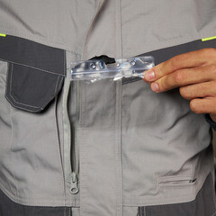 Куртка рабочая Delta Plus Mach 2 Corporate 56-58 рост 180-188 см серая - фото 4