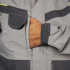 Куртка рабочая Delta Plus Mach 2 Corporate 56-58 рост 180-188 см серая - фото 13