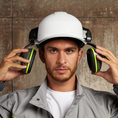 Наушники противошумные Delta Plus Interlagos Light HE с креплением на каску (INTERLIGHTHE) - фото 4