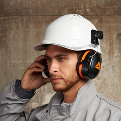 Наушники противошумные Delta Plus Magny Helmet 2 с креплением на каску (MAGN2HENO) - фото 4