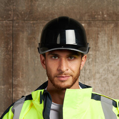 Каска защитная Delta Plus Baseball Diamond V черная с храповиком (DIAM5NO) - фото 2