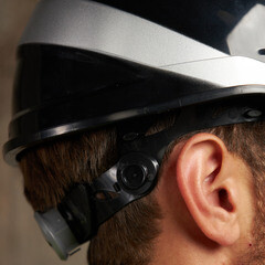 Каска защитная Delta Plus Baseball Diamond V черная с храповиком (DIAM5NO) - фото 5