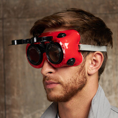 Очки сварщика Delta Plus Toba 3 T5 с затемненными линзами с откидными светофильтрами (TOBA3T5) - фото 5