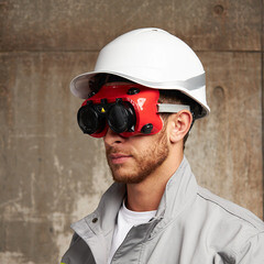 Очки сварщика Delta Plus Toba 3 T5 с затемненными линзами с откидными светофильтрами (TOBA3T5) - фото 2