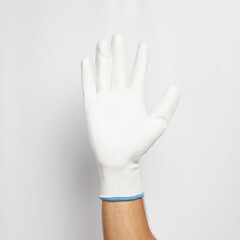 Перчатки полиэстеровые 13 нитей с полиуретановым покрытием Delta Plus VE702 9 (L) - фото 3