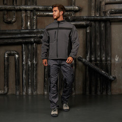 Куртка рабочая Delta Plus Lulea 2 52-54 рост 172-180 см cерая/черная - фото 11