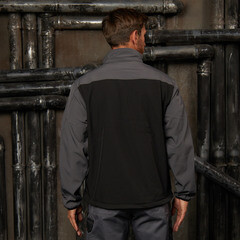 Куртка рабочая Delta Plus Lulea 2 52-54 рост 172-180 см cерая/черная - фото 8