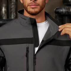 Куртка рабочая Delta Plus Lulea 2 52-54 рост 172-180 см cерая/черная - фото 7