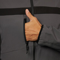 Куртка рабочая Delta Plus Lulea 2 52-54 рост 172-180 см cерая/черная - фото 6