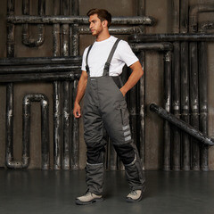 Полукомбинезон рабочий утепленный Delta Plus Iceberg 48-50 рост 172-180 см серый - фото 10