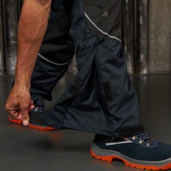 Полукомбинезон рабочий утепленный Delta Plus Iceberg 48-50 рост 172-180 см синий - фото 7