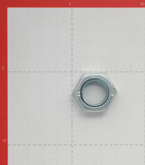 Гайка шестигранная оцинкованная М18 DIN 934 (1 шт.) - фото 2