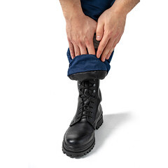 Полукомбинезон рабочий мужской утепленный Дарина Порт 56-58 рост 182-188 см темно-синий - фото 2