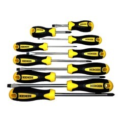 Изображение товара Набор отверток для резьбового крепежа Berger (BG1063) (10 шт.)