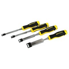 Набор стамесок для работ с древесиной Berger (BG1420) (4 шт.)