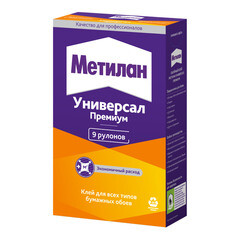 Клей для бумажных обоев Metylan Универсал Премиум 250 гр