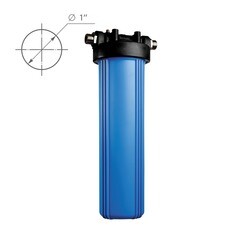 Корпус фильтра Барьер Профи для холодной воды полипропиленовый 20BB G1 синий - фото 5