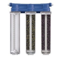 Фильтр для воды Барьер Эксперт Слим Стандарт трехступенчатый проточный с краном 5 мкм 10SL - фото 3