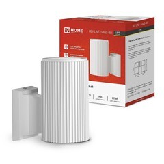 Светильник садово-парковый настенный IN HOME НБУ белый Е27 60 Вт IP65 (4690612045047) - фото 2