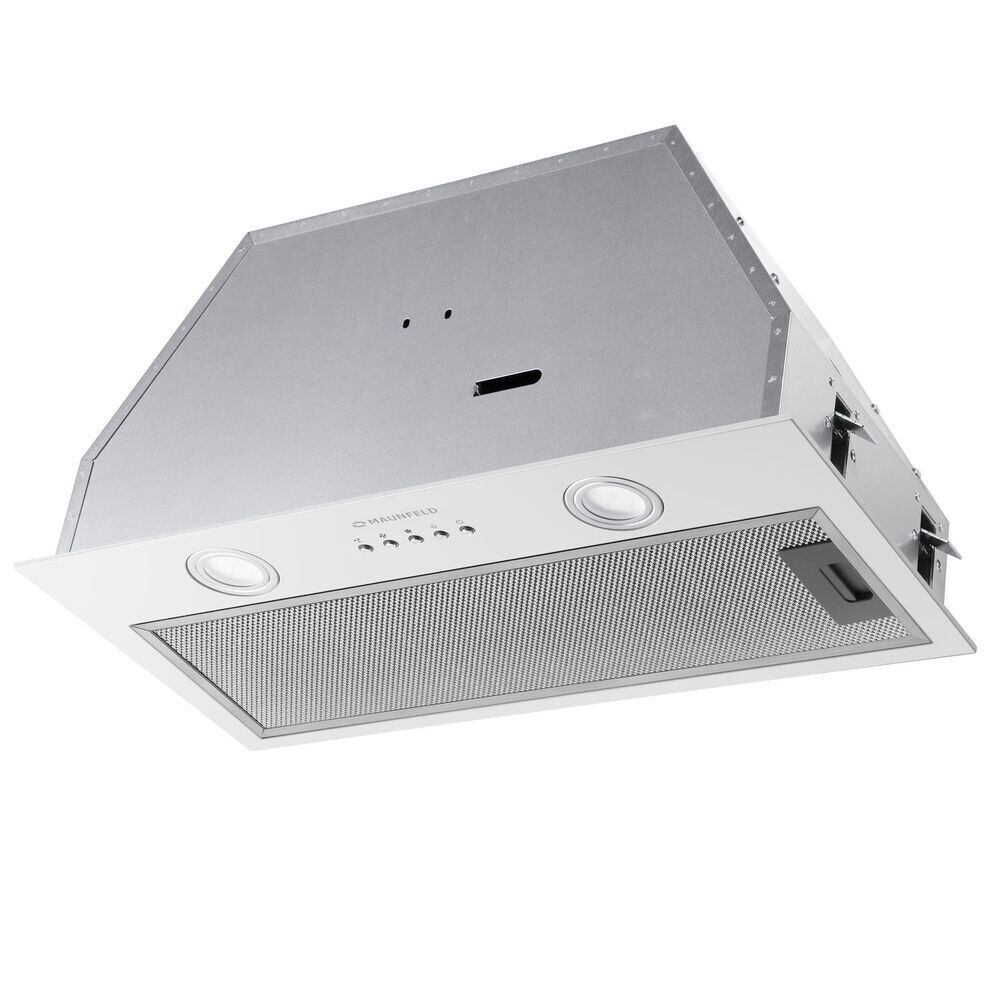 Изображение товара Кухонная вытяжка встраиваемая Maunfeld Trapeze 602M White 60 см белая Изображение товара Кухонная вытяжка встраиваемая Maunfeld Trapeze 602M White 60 см белая