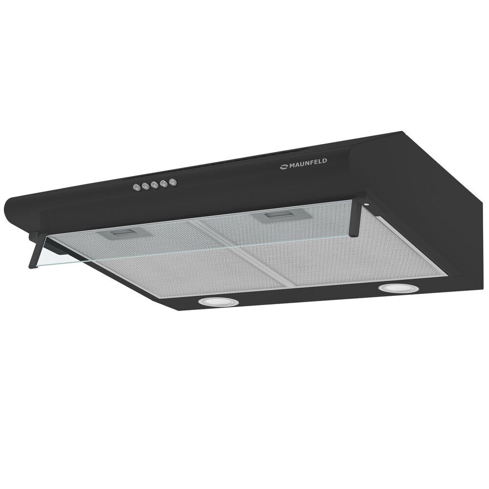 Изображение товара Вытяжка Maunfeld MP-1 60 Black Стеклянный козырек 60 см Изображение товара Вытяжка Maunfeld MP-1 60 Black Стеклянный козырек 60 см