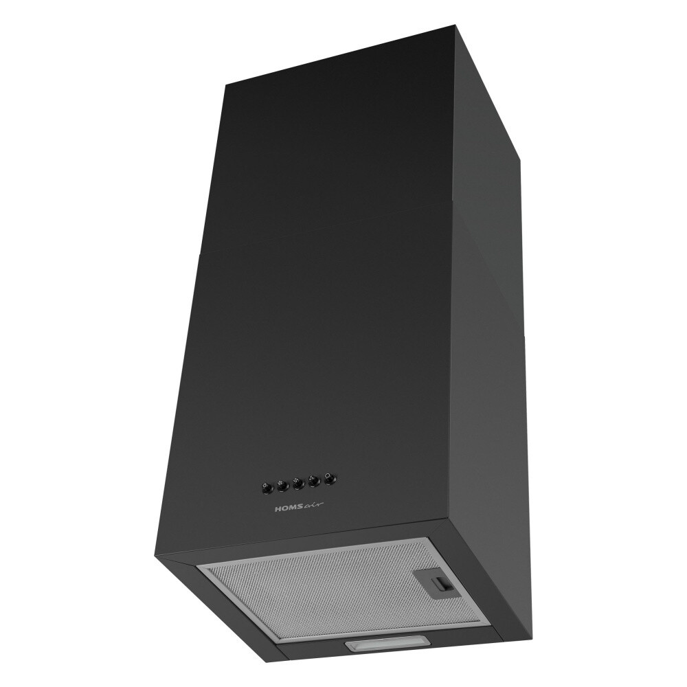 Изображение товара Кухонная вытяжка островная HomSair Phlox Push 40 Black 40 см черная Изображение товара Кухонная вытяжка островная HomSair Phlox Push 40 Black 40 см черная