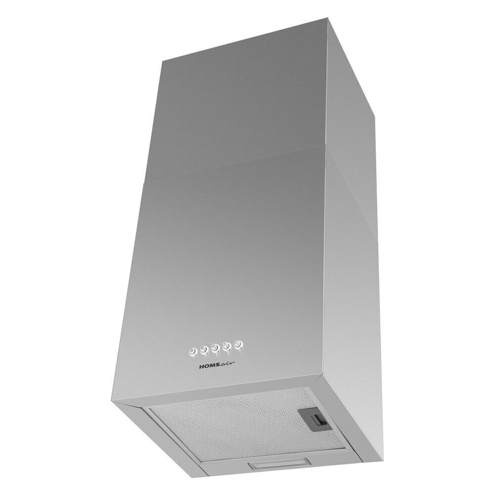 Изображение товара Кухонная вытяжка островная HomSair Phlox Push 40 Inox 40 см нержавеющая сталь Изображение товара Кухонная вытяжка островная HomSair Phlox Push 40 Inox 40 см нержавеющая сталь