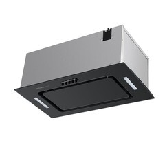 Изображение товара Кухонная вытяжка встраиваемая HomSair Crocus Push 52 Glass Black 52 см черная