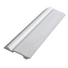 Плинтус экополимер Stenopol 100x14x2000 мм белый (C7137) - фото 4