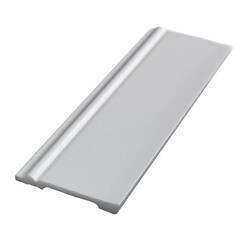 Плинтус экополимер Stenopol 80x13x2000 мм белый (C705) - фото 3