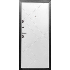 Дверь входная Форпост 60/65 левая антик серебро - белый 960х2050 мм - фото 3