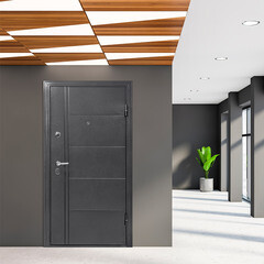 Дверь входная Форпост 60/65 правая антик серебро - белый 960х2050 мм - фото 3