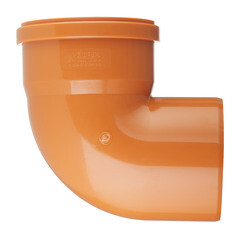 Отвод Valfex d160 мм 87,5° пластиковый для наружной канализации - фото 2