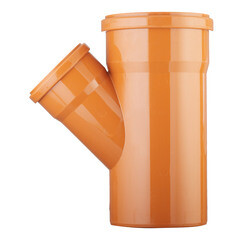 Тройник Valfex d160х110 мм 45° пластиковый для наружной канализации - фото 2