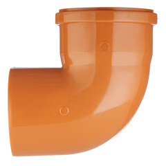 Отвод Valfex d110 мм 87,5° пластиковый для наружной канализации - фото 2