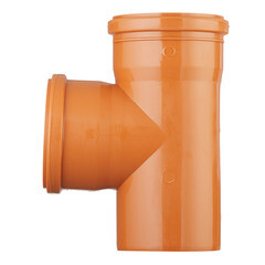 Тройник Valfex d110 мм 87,5° пластиковый для наружной канализации - фото 2