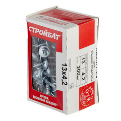 Саморезы клопы 13x4,2 мм (200 шт.) - фото 3