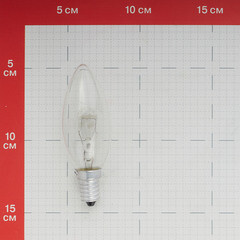 Лампа накаливания Navigator E14 40 Вт 400 Лм 230 В свеча прозрачная - фото 3