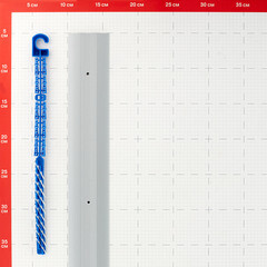 Порог алюминиевый одноуровневый стык 60х1800 мм серебро - фото 2