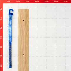 Порог алюминиевый одноуровневый стык 60х1800 мм дуб - фото 3